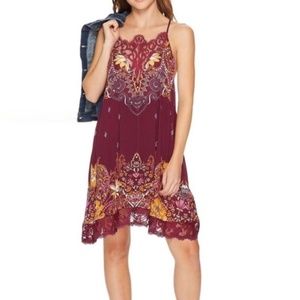 Free People Who’s Sorry Now Slip Dress